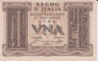 1939 - 1 Lira - Italia