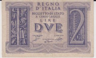 1939 - 2 Lire - Italia