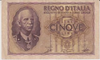 1940 - 5 Lire - Italia