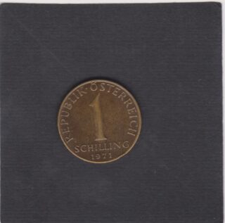 1971 - 1 Schilling - Valore - Republik Osterreich - Austria