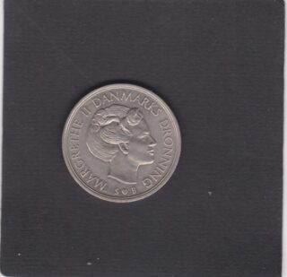1977 - 1 Corona - Profilo della Regina Margherita II - Danimarca