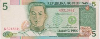 1985 - 5 Piso - Filippine