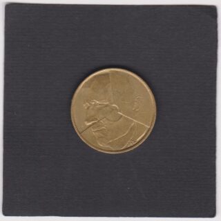 1986 - 5 Francs - Re Baldovino - Belgio