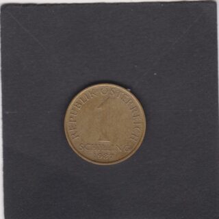 1987 - 1 Schilling - Valore . Republik Osterreich - Austria