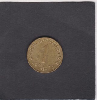 1988 - 1 Schilling - Valore . Republik Osterreich - Austria