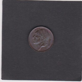 1988 - 50 Centimes - Minatore , lampada da minatore - Belgio
