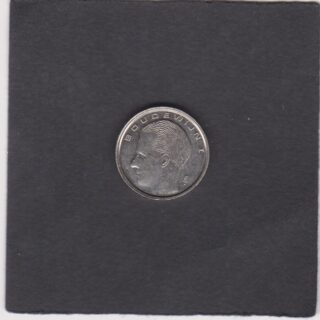 1989 - 1 Franc - Re Baldovino - Belgio