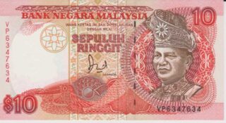 1989 - 10 Ringgit - Malesia