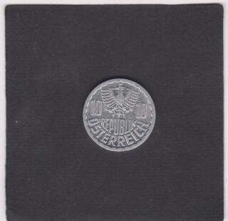 1991 - 10 Groschen - Aquila con Scudo - Austria