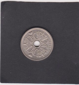 1992 - 2 Corone - Tre Monogrammi Reali - Danimarca