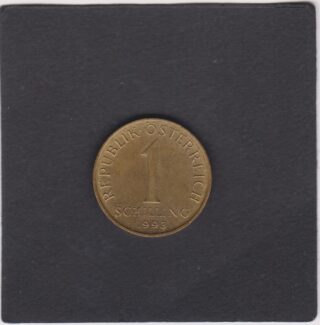 1993 - 1 Schilling - Valore  . Republik Osterreich - Austria