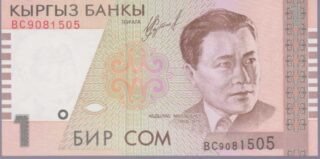 1999 - 1 Som - Kirghizistan