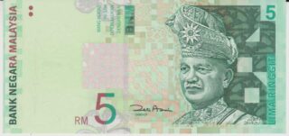 2001 - 5 Ringgit - Malesia
