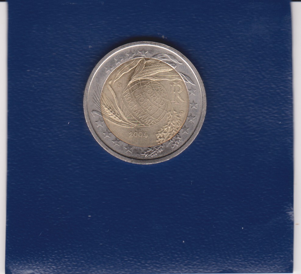 2004 - 2 euro - World Food Programme - Italia