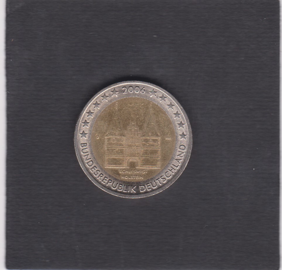 2006 - 2 euro - Schleswing Holstein - Germania
