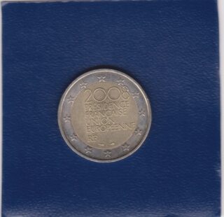 2008 - 2 euro - Presidenza Francese del Consiglio dell'U. E. - Francia