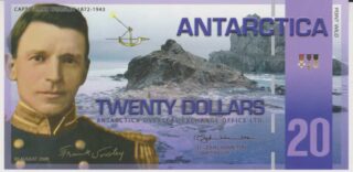 2008 - 20 Dollars - Capt. Frank Worsley - 1872 - 1957