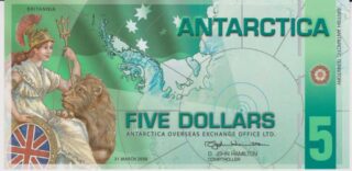 2008 - 5 Dollars - Antarctica