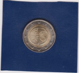 2009 - 2 euro - 10° Anniversario dell'Unione Economica e Monetaria Europea - Portogallo