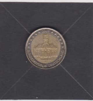 2009 - 2 euro - Saarland - Germania