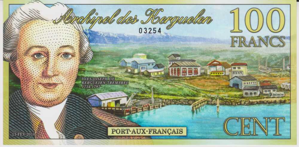 2010 - 100 Francs - Archipel des Kerguelen