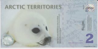 2010 - 2 Polar Dollars - Arctic Territories