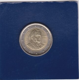 2010 - 2 euro - Bicentenario Nascita Camillo Benso Cavour - Italia