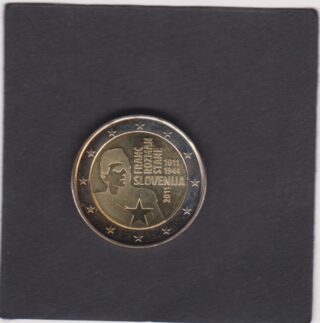 2011 - 2 euro - Centenario della Nascita di Franc Rozman Stane - Slovenia