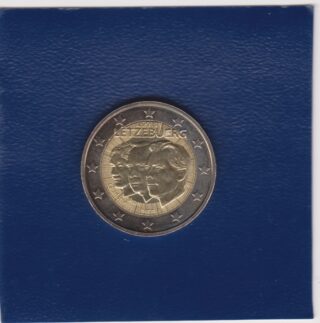 2011 - 2 euro - 50° Anniversario Nomina da parte della Granduchessa Charlotte - Lussemburgo