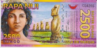 2011 - 2.500 Rongo- Easter Island