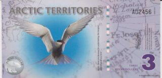 2011 - 3 Polar Dollars - Arctic Territories