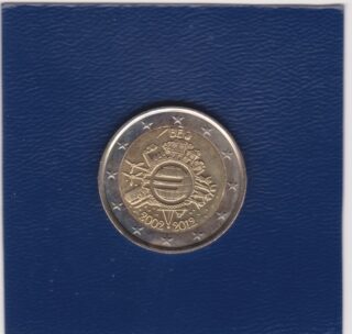 2012 - 2 euro - 10° Anniversario delle Banconote e Monete in Euro 2002-2012 - Belgio