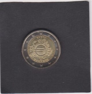 2012 - 2 euro - 10° Anniversario delle Banconote e Monete in Euro - Estonia