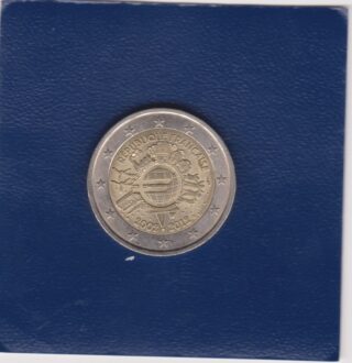 2012 - 2 euro - 10° Anniversario delle Banconote e Monete in Euro - Francia