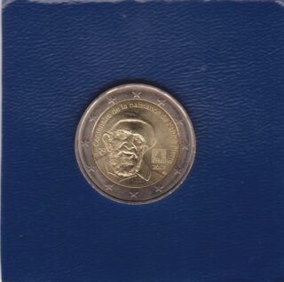2012 - 2 euro - Centenario della Nascita dell'Abbè Pierre - Francia