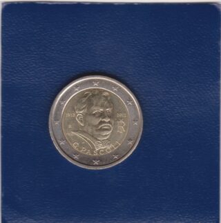 2012 - 2 euro - Centenario della morte di Giovanni Pascoli - Italia