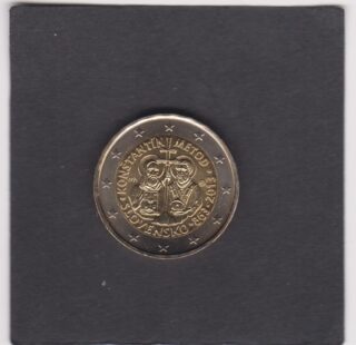 2013 - 2 euro - 1150° Anniversario Missione Evangelizzazione di Costantino e Metodio - Slovacchia