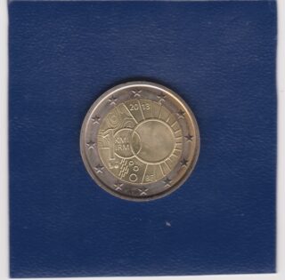 2013 - 2 euro - Centenario della Creazione dell'Istituto Royal Meteorlogique - Belgio