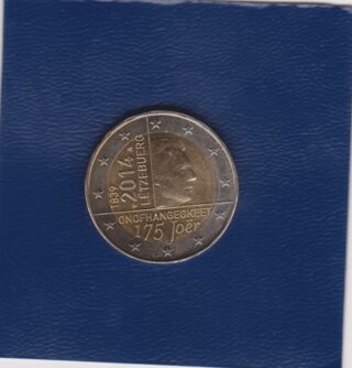 2014 - 2 euro - 175° Anniversario del Granduca di Lussemburgo - Lussemburgo