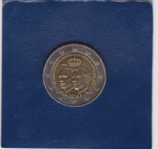 2014 - 2 euro - 50° Anniversario dell'Ascesa al Trono del Granduca Jean- Lussemburgo