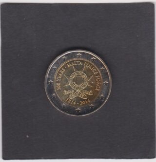 2014 - 2 euro - Bicentenario del Corpo di Polizia di Malta - Malta