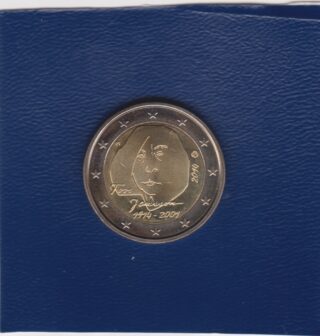 2014 - 2 euro - Centenario della Nascita di Tove Jansson , Scrittore - Filandia