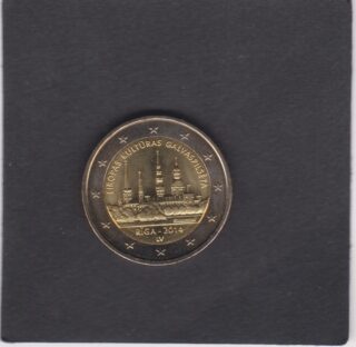 2014 - 2 euro - Riga Capitale Europea della Cultura - Lettonia
