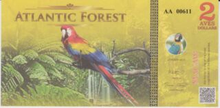 2015 - 2 Aves Dollars -Atlantic Forest