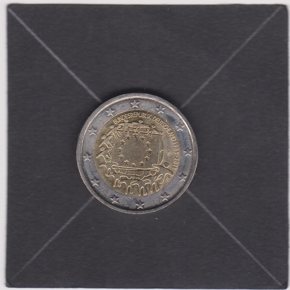 2015 - 2 euro - 30° Anniversario della Bandiera Europea - Germania
