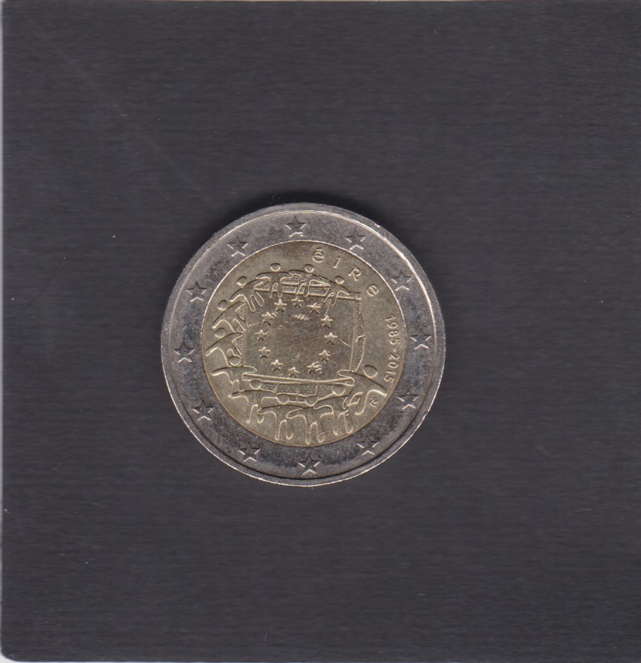 2015 - 2 euro - 30° Anniversario della Bandiera Europea - Irlanda