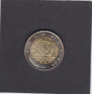 2015 - 2 euro - 30° Anniversario della Bandiera Europea - Lettonia