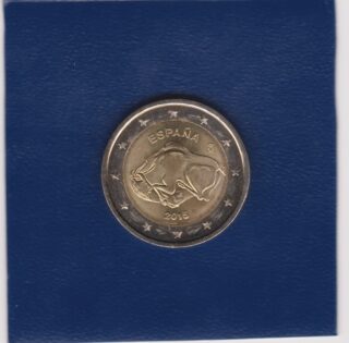 2015 - 2 euro - Grotta di Altamira . Patrimonio dell'Unesco - Spagna