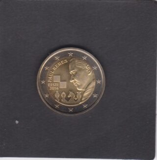 2016 - 2 euro - 100° Anniversario della Nascita di Paul  Kerès - Estonia