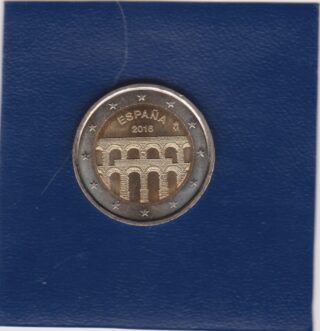 2016 - 2 euro - Città Vecchia di Segovia - Spagna
